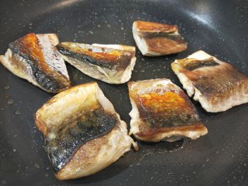 骨とりサバ 焼けたあと