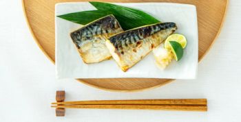 骨とりサバ 食卓